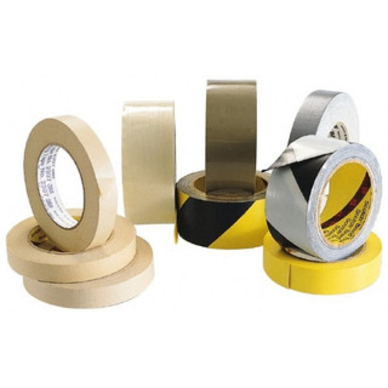 3M 1-7/8 x 55 Yd Clear Rubber Adhesive Sealing Tape Polypropylene Film Backing, 2.5 mil Thick, 60 Lb Tensile Strength, Series 373 7000001197 – 01416387