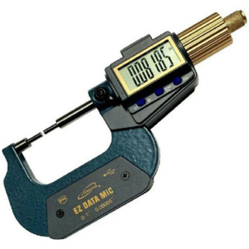 iGaging 0-1 iP54 EZ Data Electronic Digital Spline Micrometer – 35-054-UB1
